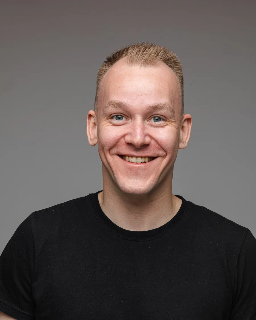 Porträtaufnahme von Tobias